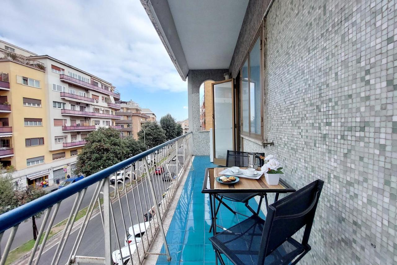 4Bnb - Cozy Albornoz Flat Roma Exterior foto
