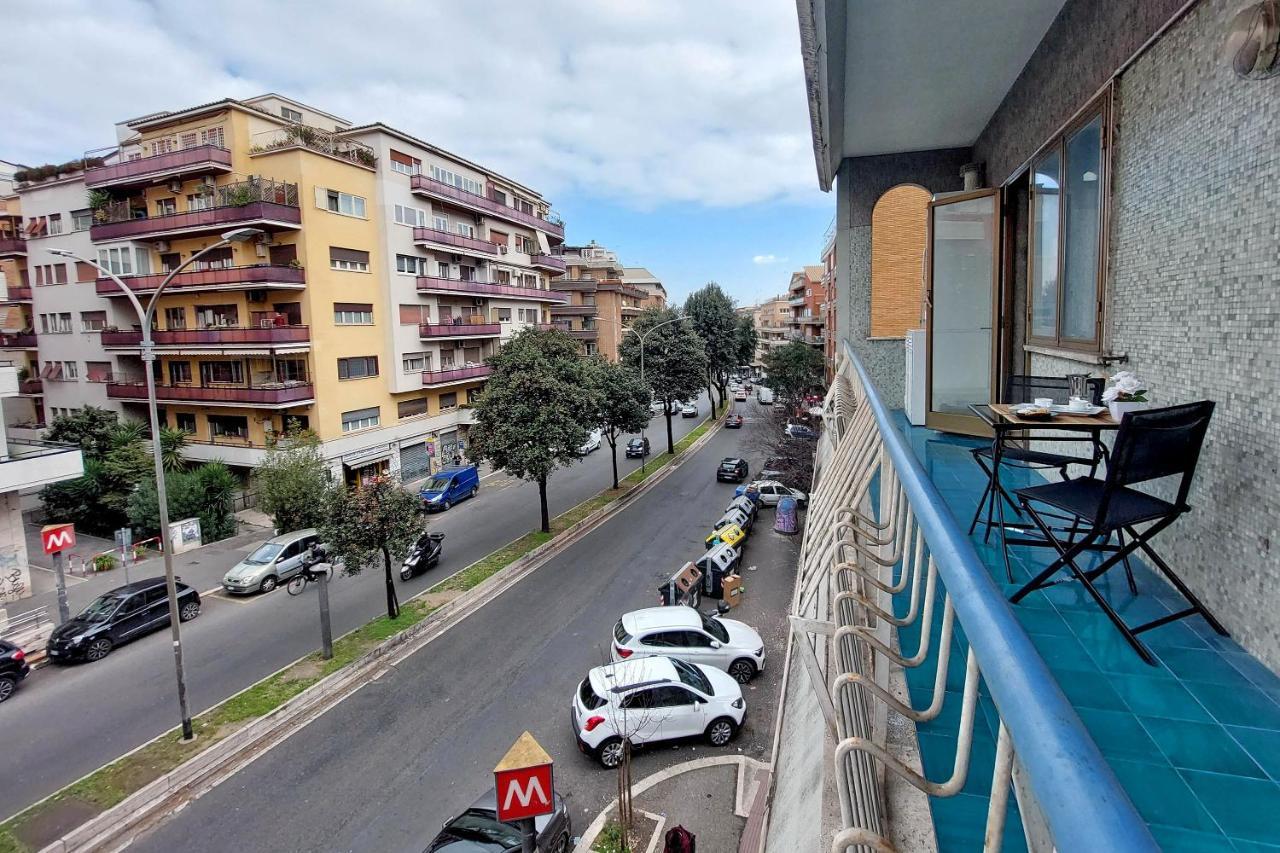 4Bnb - Cozy Albornoz Flat Roma Exterior foto