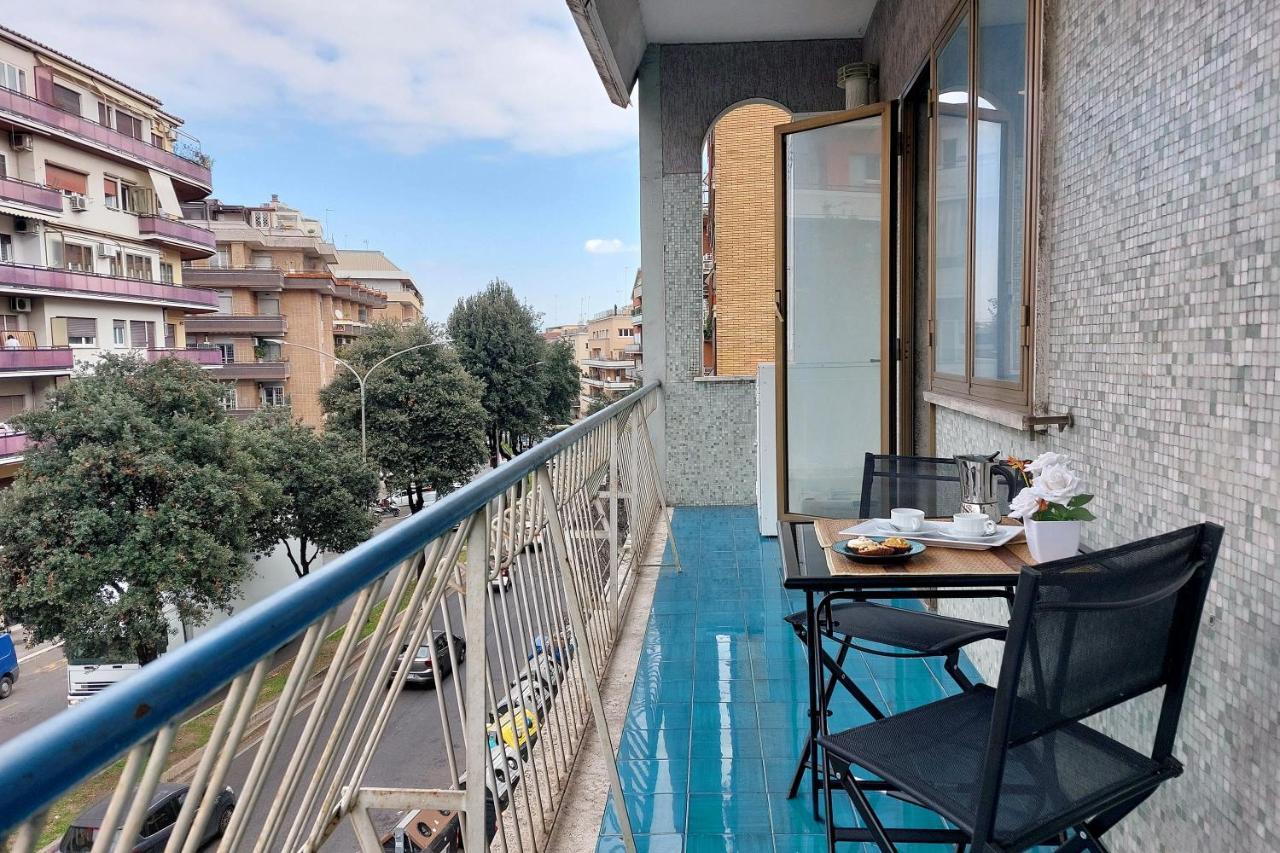 4Bnb - Cozy Albornoz Flat Roma Exterior foto