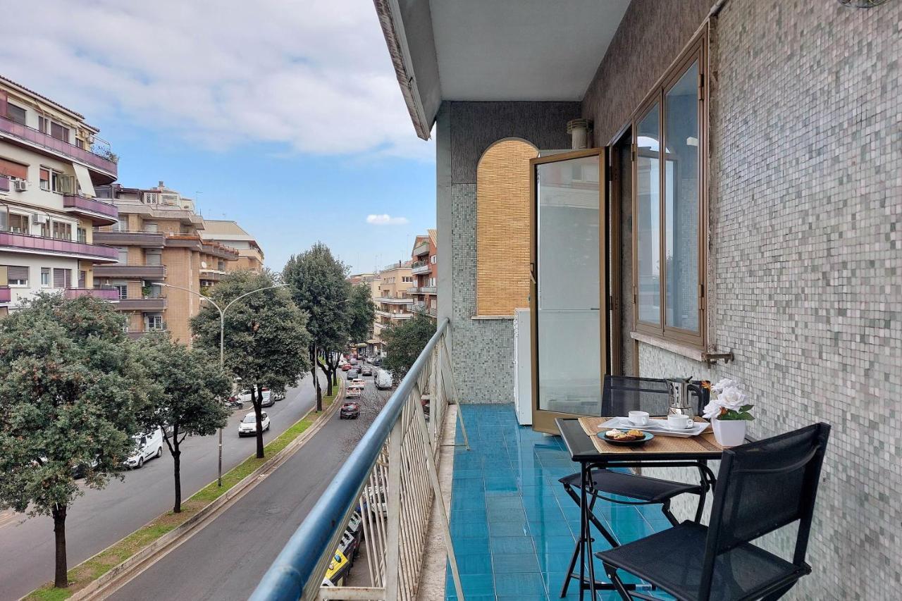 4Bnb - Cozy Albornoz Flat Roma Exterior foto