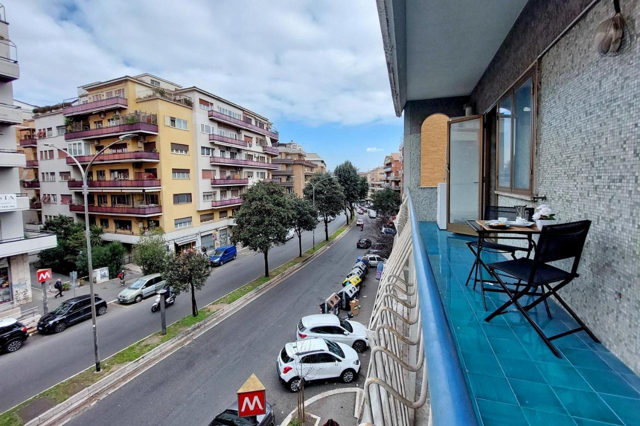 4Bnb - Cozy Albornoz Flat Roma Exterior foto
