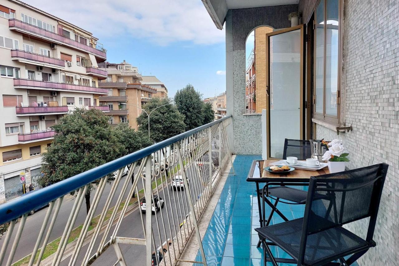4Bnb - Cozy Albornoz Flat Roma Exterior foto